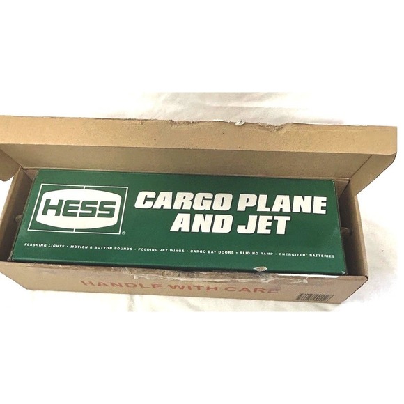 Hess Other - 2021 Hess Toy Truck Cargo Plane & Jet NEW Sealed Box Lights Sounds